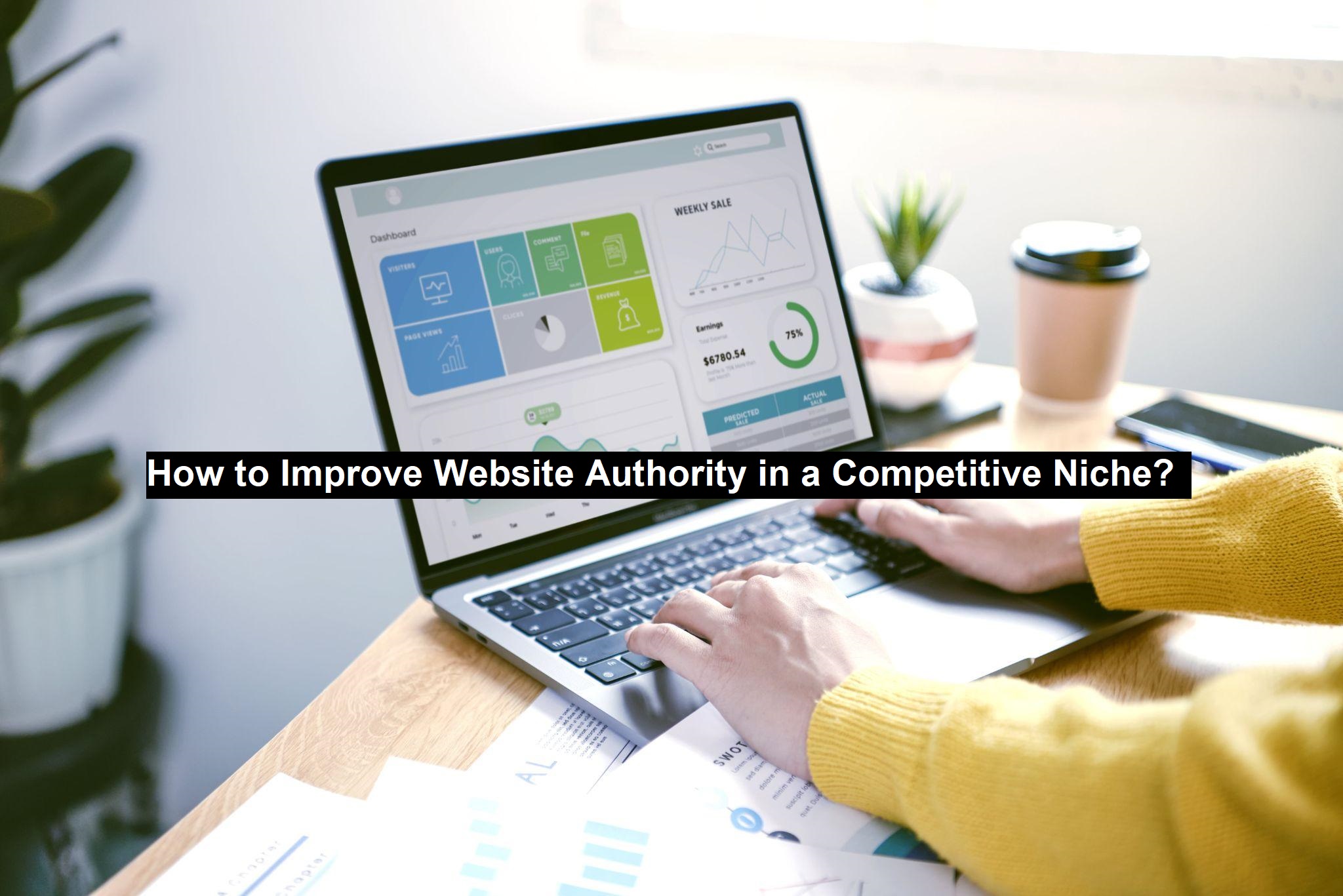 How to Improve Website Authority in a Competitive Niche? | Softwares Watch